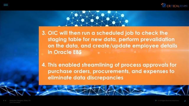 How to reduce the man hours by 50% by Oracle Integration Cloud | Case Study - Critical River смотреть онлайн