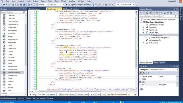 Azure ML Studio: Call API from a Webpage смотреть онлайн