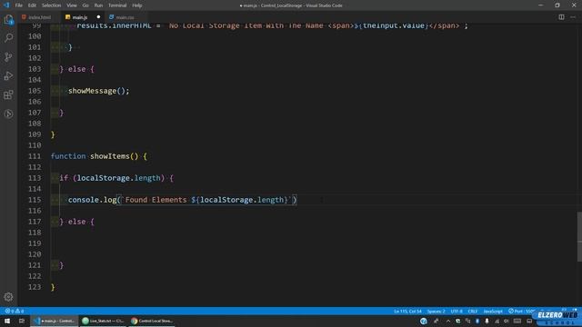 Control Local Storage - Arabic JavaScript Tuts #03 - Create All Functions Part 2 смотреть онлайн