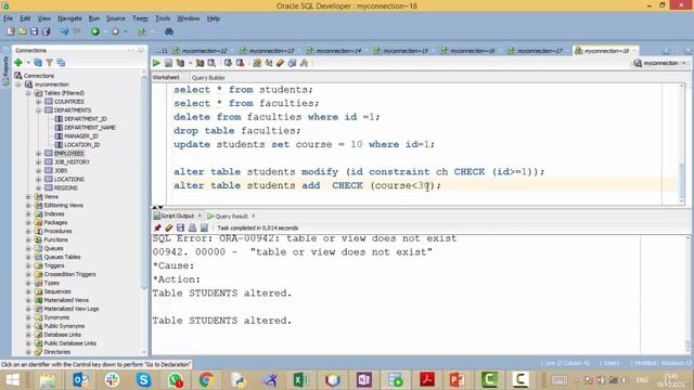 CHECK CONSTRAINT / SQL для начинающих с нуля до сертификата Oracle смотреть онлайн