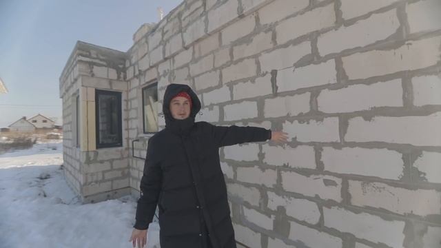 Как мы живем в не утепленном доме из газобетона при (- 20 ) смотреть онлайн