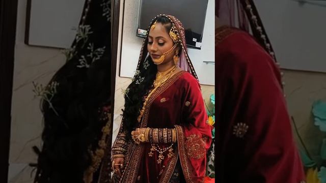 Muslim reception bridal makeup done at lotus makeover studio by alfiya khan 9911144885 смотреть онлайн