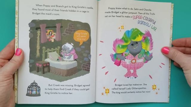 Trolls Read Aloud Story Book Little Golden Book Dreamworks Story смотреть онлайн