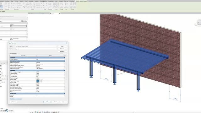 WALL MOUNTED WOODEN PERGOLA смотреть онлайн