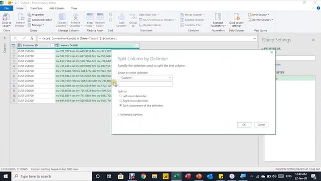 PQB07: Power Query Basics-Transform data-Split Column to Rows-Automate & Organize Chaotic Input Dat смотреть онлайн