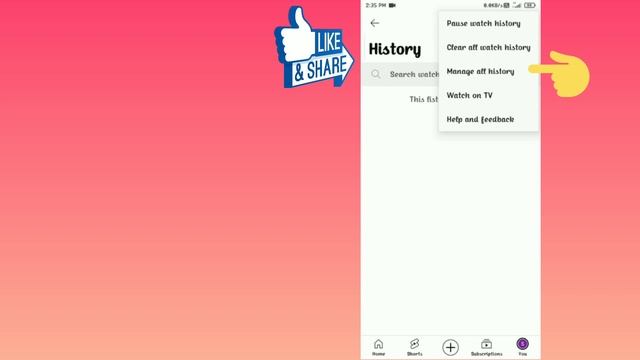 How to Delete YouTube Search History in 2023 | YouTube search history delete kaise kare 2023 смотреть онлайн