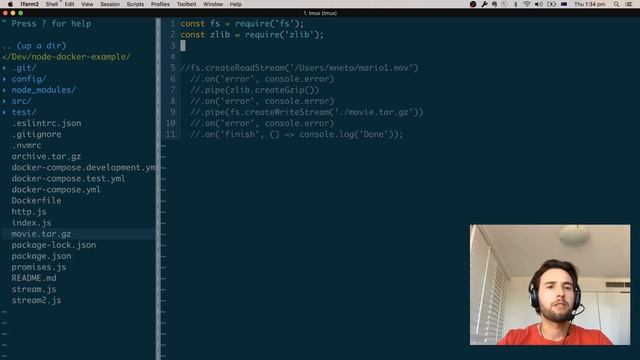Node.js Readable Streams v3, sem mais dores de cabeça com pipes смотреть онлайн