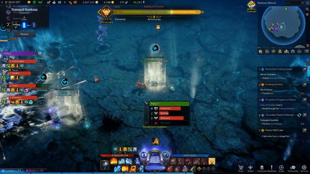 Lost Ark | Abyssal Dungeon Guide | Tranquil Karkosa | Gate of Paradise | - 8 Players Gameplay Cz/Sk смотреть онлайн