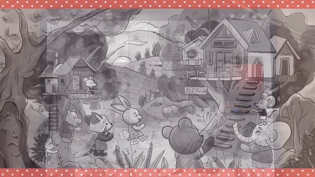 Digital Art studio Vlog#24|sketch & value practice|children book illustration|Procreate speed paint смотреть онлайн