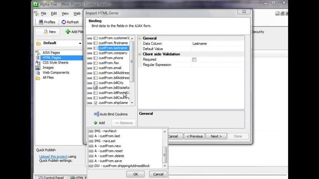 V11 HTML Form Import Genie смотреть онлайн
