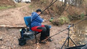 Фидер  Осень  Река (секреты ловли осторожного леща)