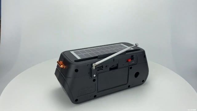 Bluetooth колонка FM радиоприемник Fepe FP-81-S с солнечной панелью смотреть онлайн