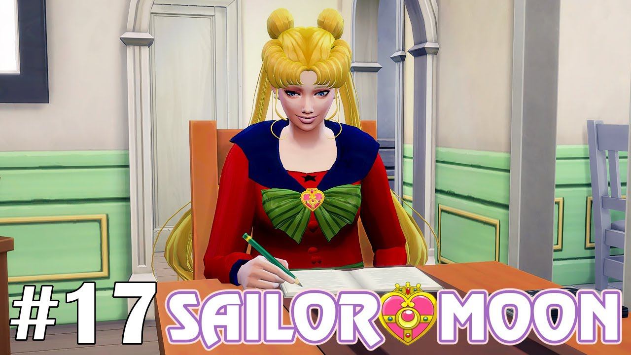 На испытательном сроке - The Sims 4 - Sailor Moon #17 смотреть онлайн