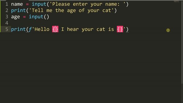 Python Tutorial For Beginners - Episode 7 - User Input смотреть онлайн