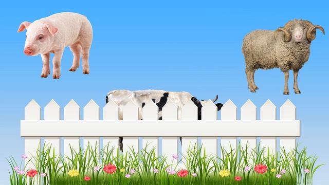 Развивающие мультики для детей. Угадай, кто за забором_.mp4 смотреть онлайн