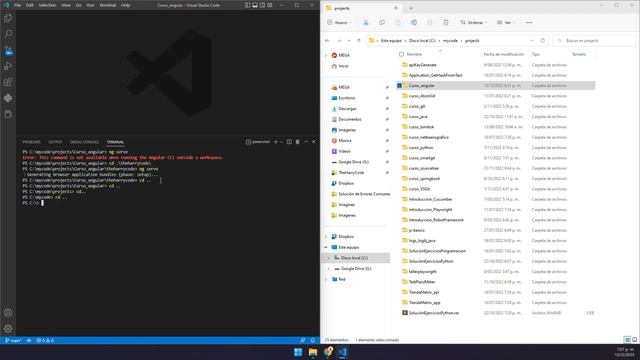 Solución (FIX): Angular: Error: This command is not available when running the Angular CLI outside. смотреть онлайн
