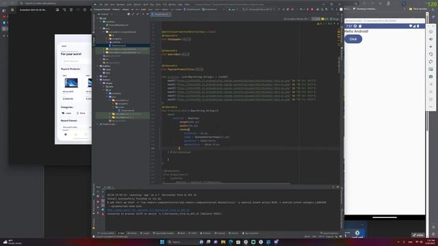 Jetpack compose Apple Shop UI смотреть онлайн