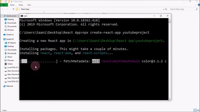 Creating First JS Project | Running React Project on Node JS | Part 3 | React Step by Step in 2020 смотреть онлайн