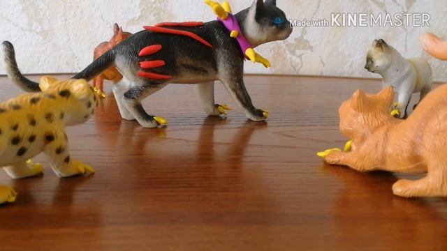 Коты воители победа над бичом анимация игрушками смотреть онлайн