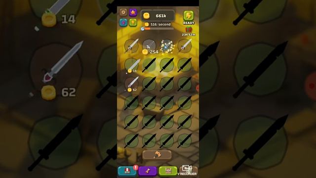 Unlock 10 Weapon in blacksmith (blacksmith-merge idle game) смотреть онлайн
