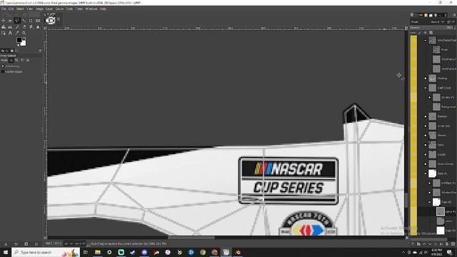 How to Line Something up for NR2003 using Gimp and Blender смотреть онлайн