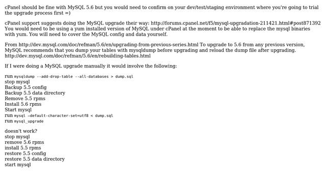Upgrading MySQL 5.5 to 5.6 (2 Solutions!!) смотреть онлайн