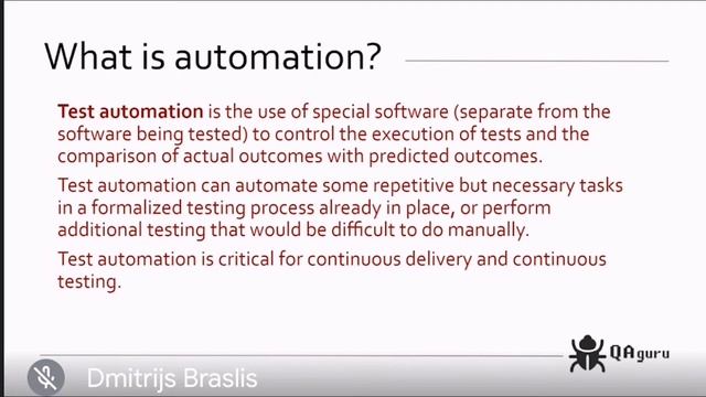 QA2 :: Lesson 1 :: 24.03.2021 смотреть онлайн