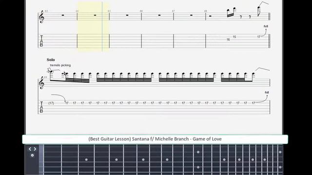 ( Best Guitar Lesson ) Santana f Michelle Branch - Game of Love смотреть онлайн