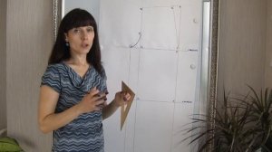 Построение выкройки женских и мужских брюк - 1. Передняя деталь