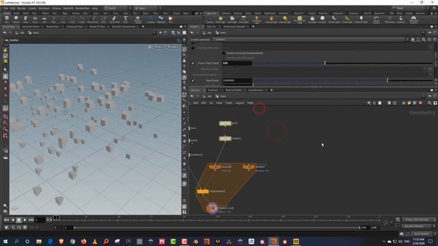 Houdini Basics - Copy stamp and for each смотреть онлайн