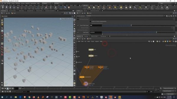 Houdini Basics - Copy stamp and for each