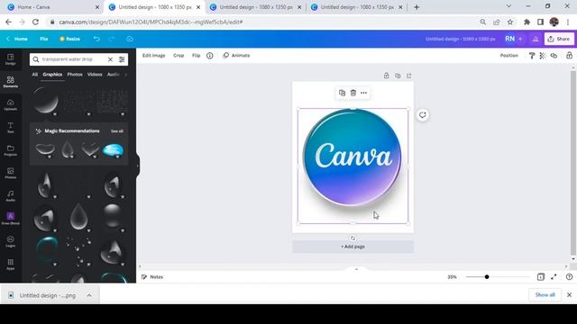 Easy Canva Tutorial How To create 3D effect for circle logo смотреть онлайн