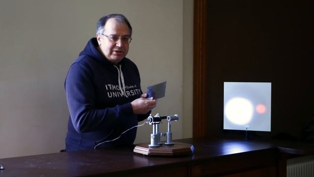 Оптические демонстрации: линейная поляризация лазерного излучения смотреть онлайн