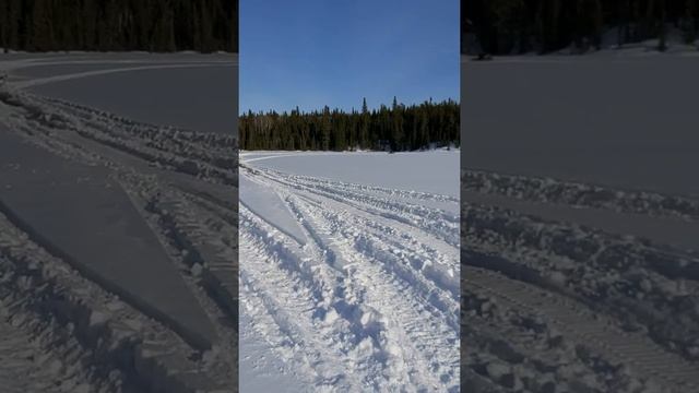 April 7, 2020 Yamaha 250 Bravo Playing In Slush