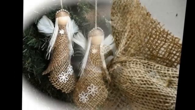 Новогодние игрушки Ангелочек своими руками смотреть онлайн