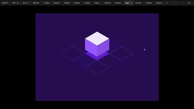 cube animation using figma. #figma #ui #uidesign #animation смотреть онлайн