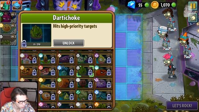 КАКИМИ БЫЛИ ЗОМБИ В 1980-х? (Plants vs. Zombies 2: It’s About Time прохождение #25) смотреть онлайн