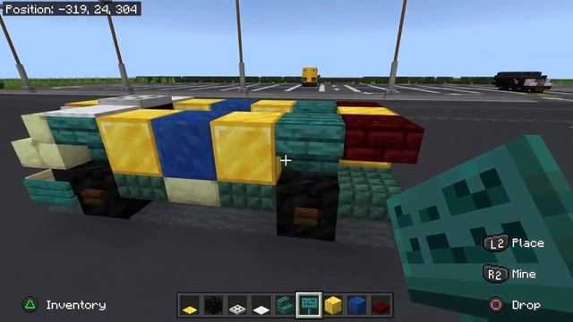 Minecraft Ford Focus ST UK Police Car Tutorial смотреть онлайн