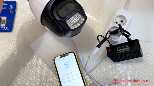Как подключить 4G камеру видеонаблюдения к телефону V380 Bitahon. Обзор 2023. смотреть онлайн