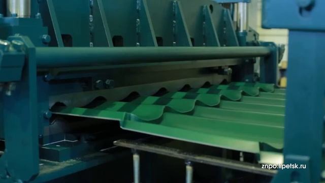 Производство металлочерепицы Монтерей смотреть онлайн