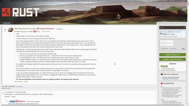 RUST СНОВА ГЛОБАЛ ВАЙП смотреть онлайн