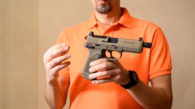 Обзор страйкбольного пистолета Cybergun FNX-45 Tactical (VFC)