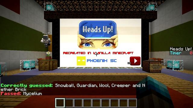 Minecraft | Heads Up! - "A NEW CATEGORY!" (Custom Minecraft Mini-Game) смотреть онлайн
