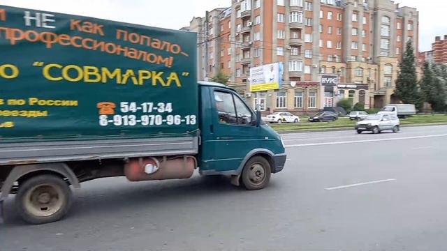 Трамвайный вагон №151 Омск, маршрут №8. смотреть онлайн