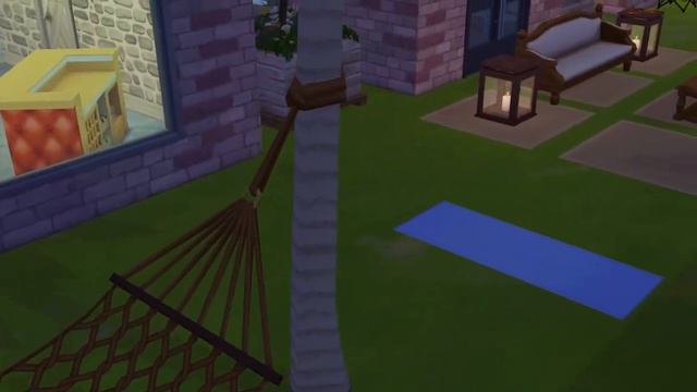 The Sims Mobile: House Tour Exterior + Backyard/Outdoor Space смотреть онлайн