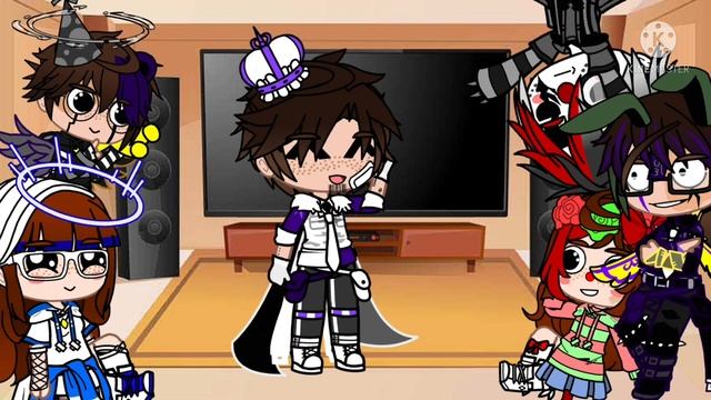 Afton Family (+ Ennard) React To Michael Afton AUs' смотреть онлайн