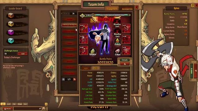 Ninja Classic S140 shadow Account Overview смотреть онлайн