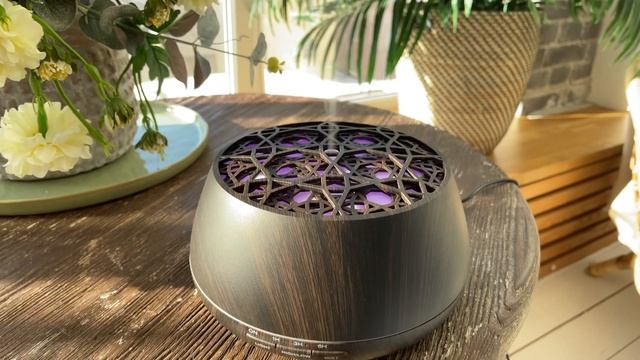 Ультразвуковой аромадиффузор-Bluetooth колонка Plato Wenge, Sens смотреть онлайн