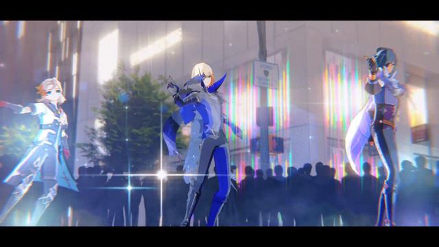 【Genshin Impact MMD】威風堂々[Kaeya/Albedo/Dainslief] смотреть онлайн