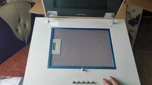 Распаковка — Вытяжка наклонная Weissgauff Gamma 50 PB WH LED